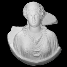 diane escanear cabeza retrato 3d print model - Mito3D