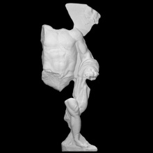 Ercole d'oro mele esperidi scansione Mela Dio 3d print model - Mito3D