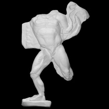 Heracles cerbero escanear Dios 3d print model - Mito3D