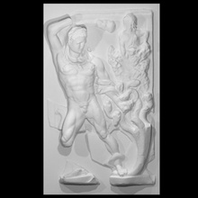 Herakles hidra Lerne taramak 3d print model - Mito3D