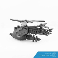 cüce jiroskop 20 masaüstü dişliler cayro helikopter mekanik Warhammer dişli savaş oyunu bombacı 28 mm sls hareketli parçalar ölçek sinterit çekiç 3d print model - Mito3D