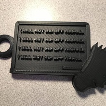 bart simpson keychain - rip marvel spare parts simpsons humor mattgroening 3d print model - Mito3D