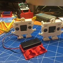 robottillo educación microbit micro microbitcase bbcmicro adorabot 3d print model - Mito3D