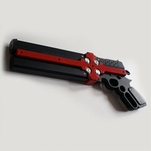 gungrave cerbero pistolas accesorios cosplay anime pistola apuntalar videojuego videojuegos réplica allá tumba 3d print model - Mito3D