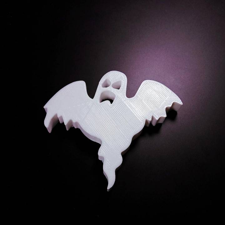 Halloween Geist Garten Magnet 3D print model - Mito3D