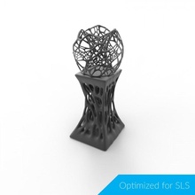 large organic lamp decoration & garden 3d print model - Mito3D