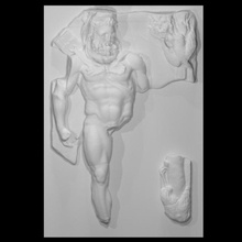 Heracles aves lago escanear fragmento 3d print model - Mito3D