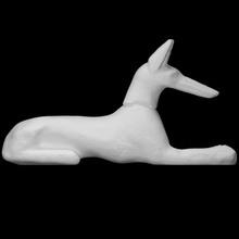 wooden egyptian wolf scan animal 3d print model - Mito3D