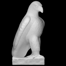 romano calcário Águia Varredura animal 3d print model - Mito3D