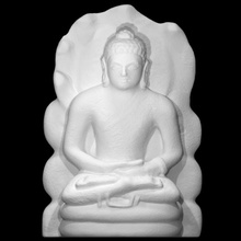 buddha protected serpent muchalinda scan 3d print model - Mito3D