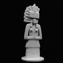 huaxtec female deity tlazolteotl british museum london scan 3d print model - Mito3D