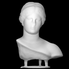 Aphrodite analyse buste portrait 3d print model - Mito3D