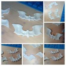 fledermaus & garden bat gift halloween kids deco 3d print model - Mito3D