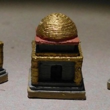 buildings boardgame mare nostrum - empires board games city coin temple market marenostrum marenostrum-empires 3d print model - Mito3D