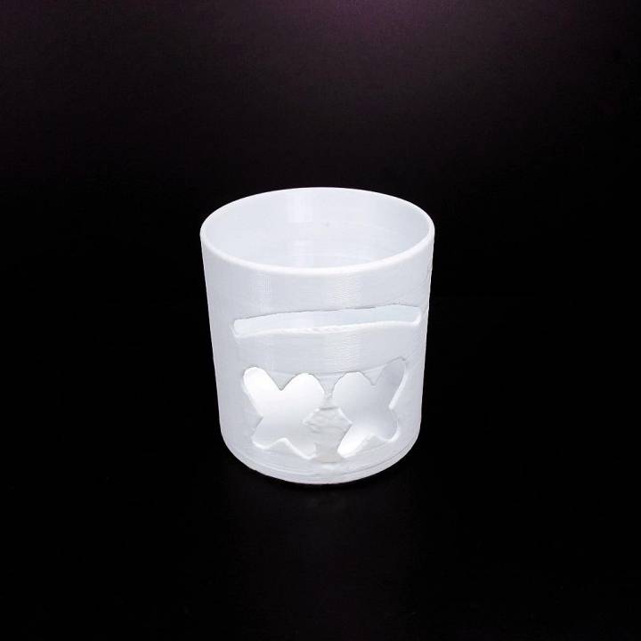 Marshmello casque gratin accessoires cosplay masque tinkercad 3D print model - Mito3D