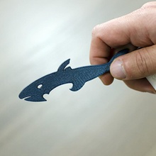 tubarão abridor garrafa jardim 3d print model - Mito3D