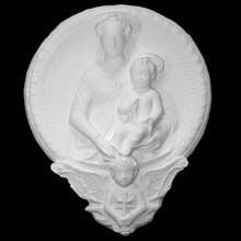 madonna child scan holy virgin 3d print model - Mito3D