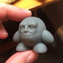 Kirb jouets Jeux figure Jeu personnage miniature terrifiant Kirby 3d print model - Mito3D