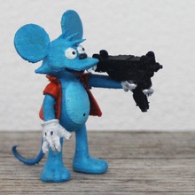 itchy3d fan art itchy itchyandscratchy simpsons fanart thesimpsons 3d print model - Mito3D
