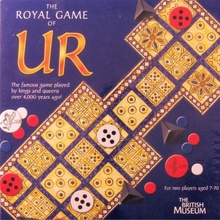 royal game ur toys & games boardgame 3d print model - Mito3D