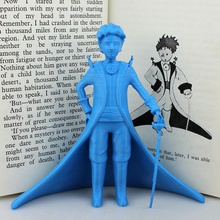 prince fan art book drawing nature french illustration literature littleprince tactilegraphics 3d print model - Mito3D
