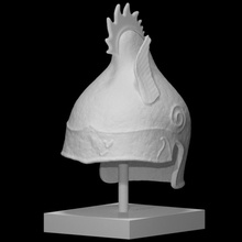 helmet 13 scan hat object 3d print model - Mito3D