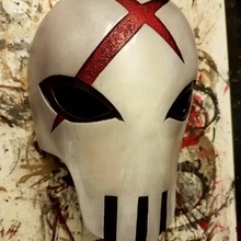 red mask teen titans props & cosplay robin dccomics teentitans redx 3d print model - Mito3D