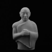 monk british museum london scan 3d print model - Mito3D