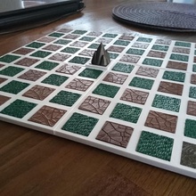 modulare piastrellato quadrato tavolo tavola scacchi Giochi giochi opensource Aperto gioco mod fonte simile agli cyvasse 3d print model - Mito3D
