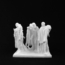 Bürger calais Frankreich scan Skulptur Meisterwerk rodin burghersofcalais augusterodin Wettbewerb Welt Reisen 3d print model - Mito3D