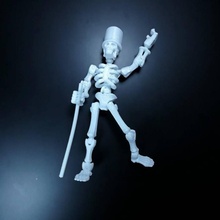 effrayant squelettes jardin 3d print model - Mito3D