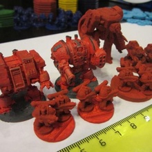 chaos spacemarines tabletop boardgame 3d print model - Mito3D