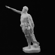 gladiator warsaw poland scan sculpture warrior bronze trident 3d print model - Mito3D