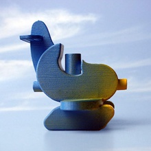 bloc plane toys & games toy 3d print model - Mito3D