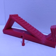 airsoft angled foregrip sports & outdoor 3d print model - Mito3D