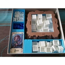 santorini jogo tabuleiro inserir caixa borda jogos mesa inserção 3d print model - Mito3D