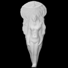 egyptian statuette 1 scan goddess mummy woman aphrodite 3d print model - Mito3D