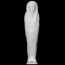 egyptian statuette 3 scan mummy 3d print model - Mito3D