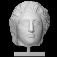 alexander great scan head portrait 3d print model - Mito3D