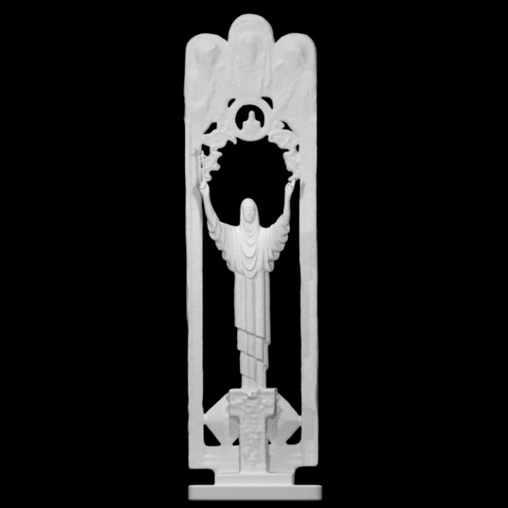 sculpture scan worship holy saint 3D print model - Mito3D