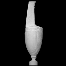 funerary lekythos scan vase 3d print model - Mito3D