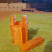 nema 17 mounted pliers build 3d printer design robotic mechanic challenge lisa sinterit mehcanical 3d print model - Mito3D