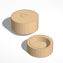 wooden box 3d print model - Mito3D