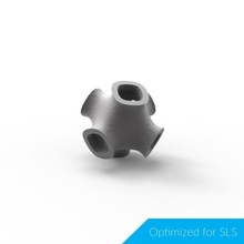 mathematisch Objekt 6 Öffnungen Bildung Halter Unterstützung Spielzeug Vase Sinterit Neugierde 3d print model - Mito3D