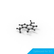 Kahve kolye mücevher Bilim takı kimyasal kafein sinterit 3d print model - Mito3D