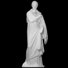 female funerary statue scan female fullbody funerary 3d print model - Mito3D