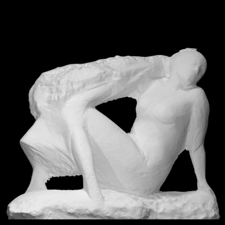 inspiración escanear mujer cuerpo completo 3D print model - Mito3D