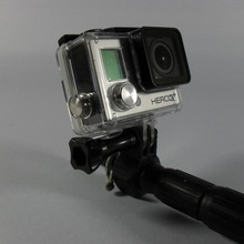 gopro selfie-pole adapter hiking pole gadgets & electronics competition-gopro-competition 3d print model - Mito3D