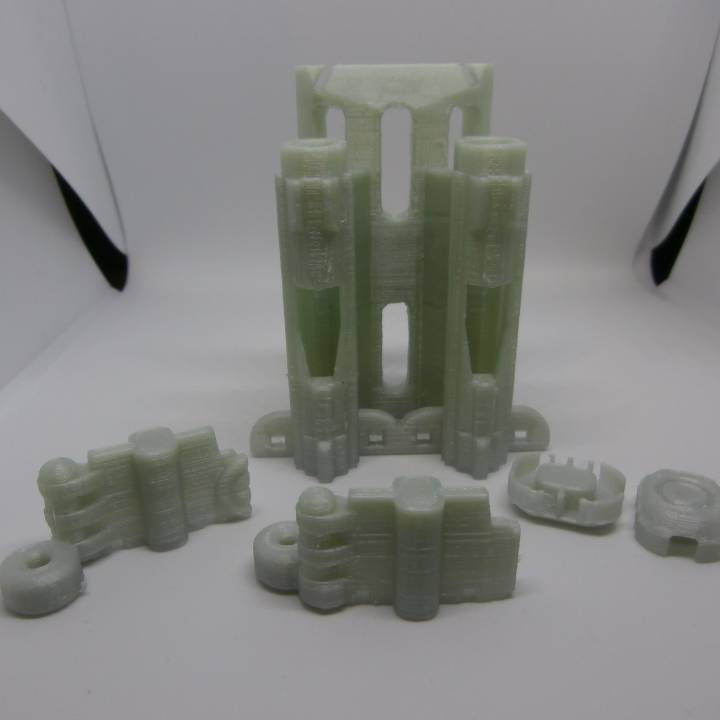 Duplo barril doce milho lançador jardim truques trickortreat3d 3D print model - Mito3D
