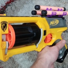 pico pistolero nerf munición titular juegos juguetes nerfgun nerfdart nerfammo nerfaccessory nerfrail 3d print model - Mito3D